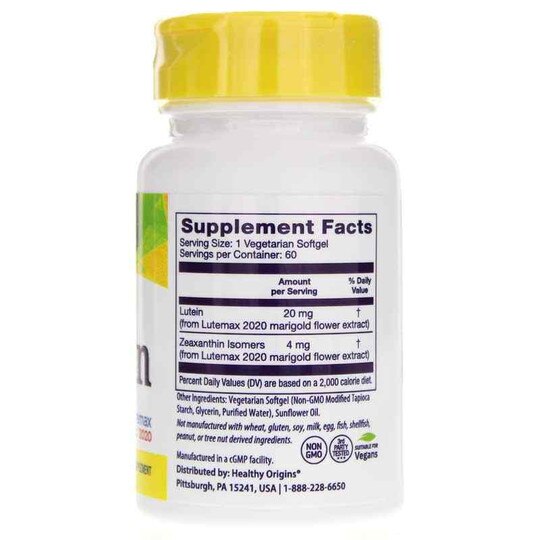 Lutein 20 Mg, HLO